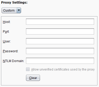 Custom additional fields