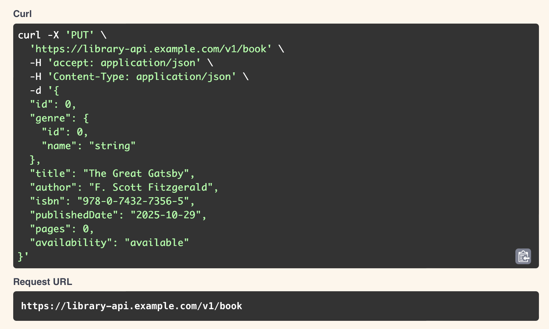 endpoint execute request