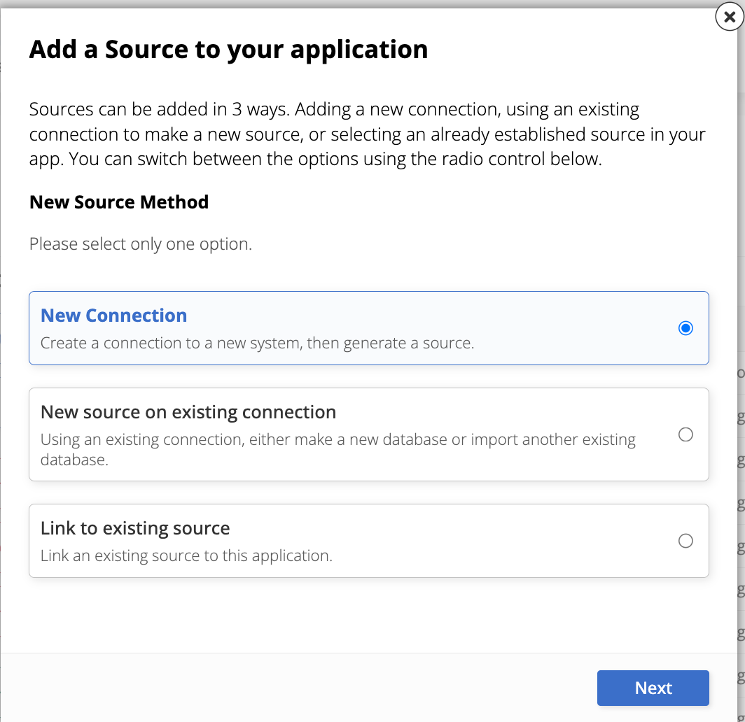 Add a source