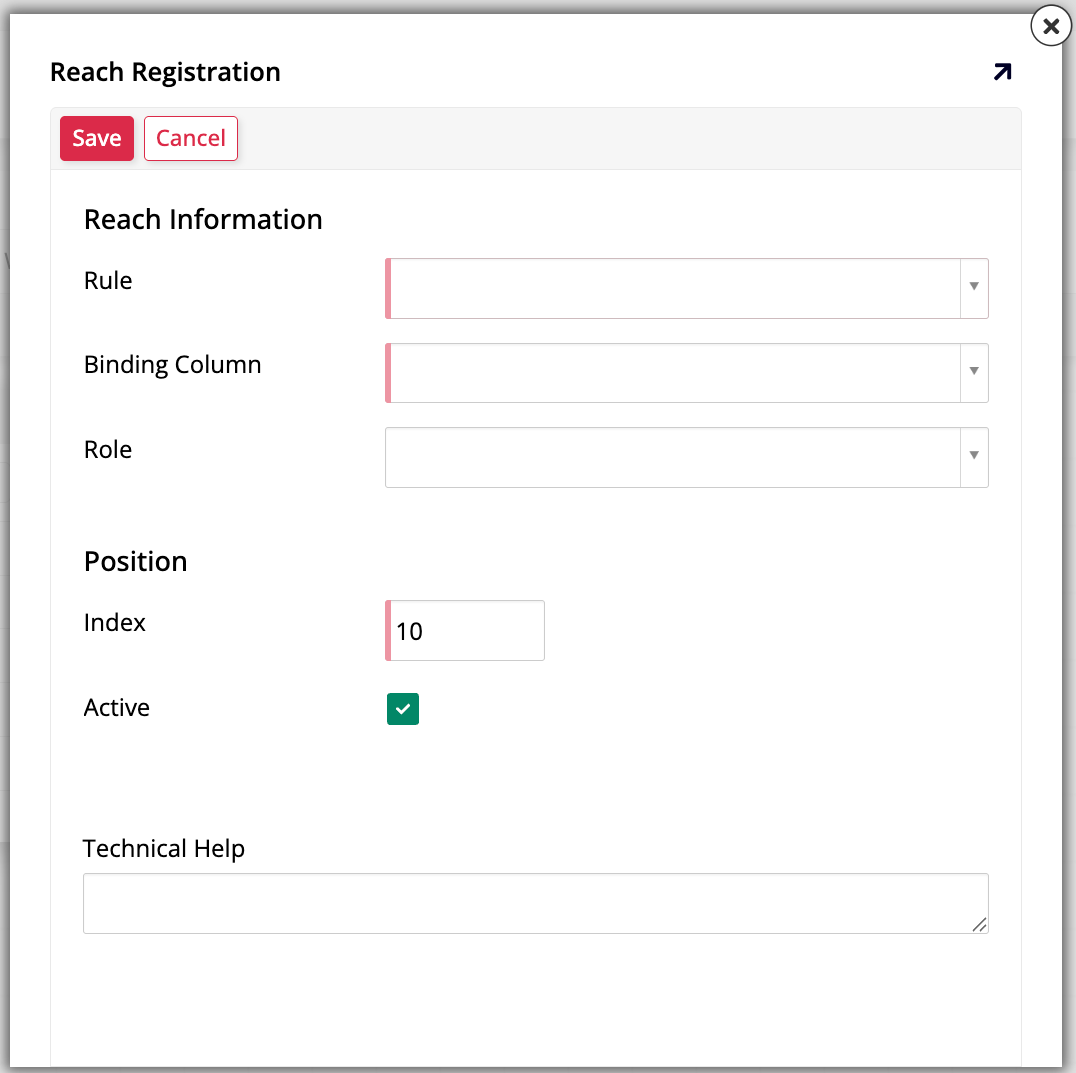 Reach Registration