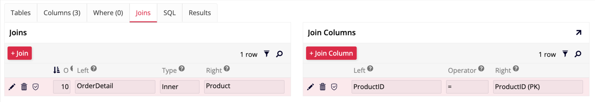 Joins