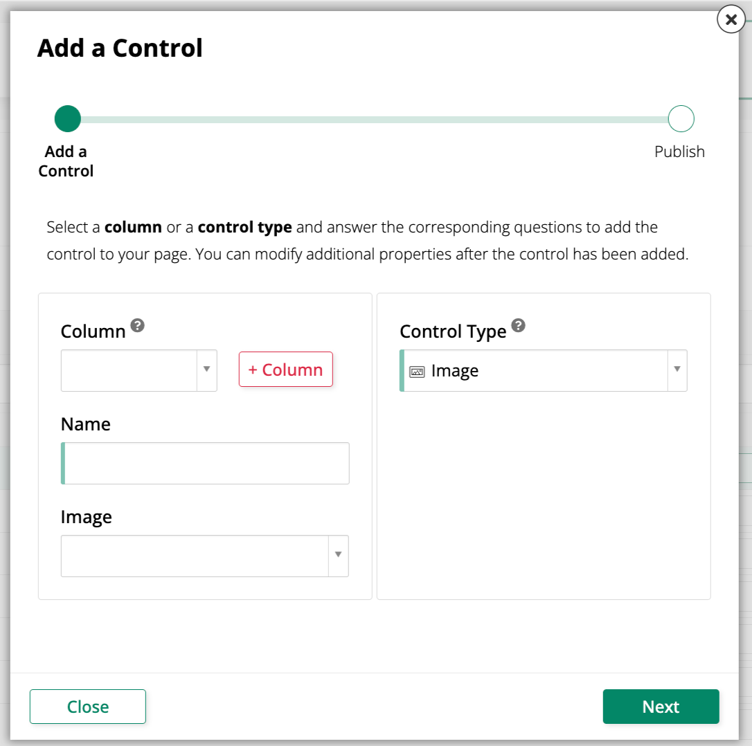 Add an Image control