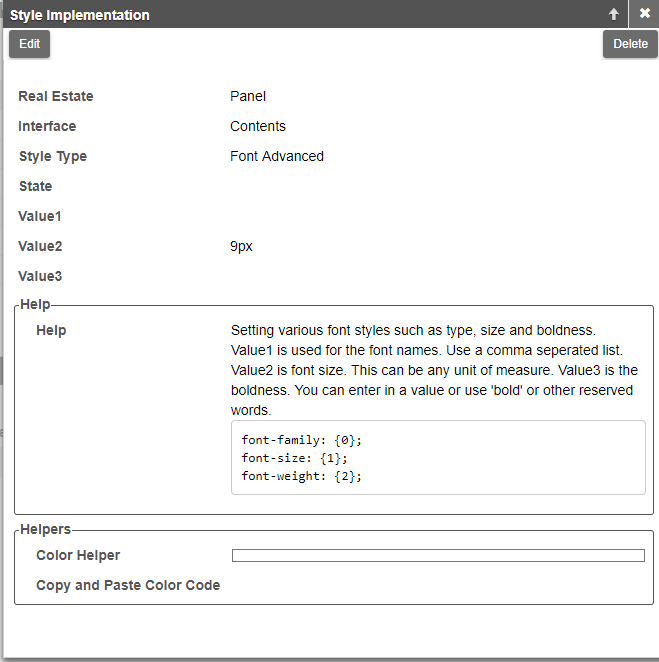 2018 04 10 09 05 09 Stilimplementierung App Builder IDe