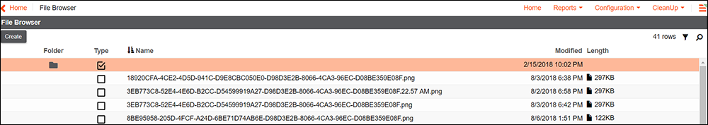 Filebrowser Filebrowser