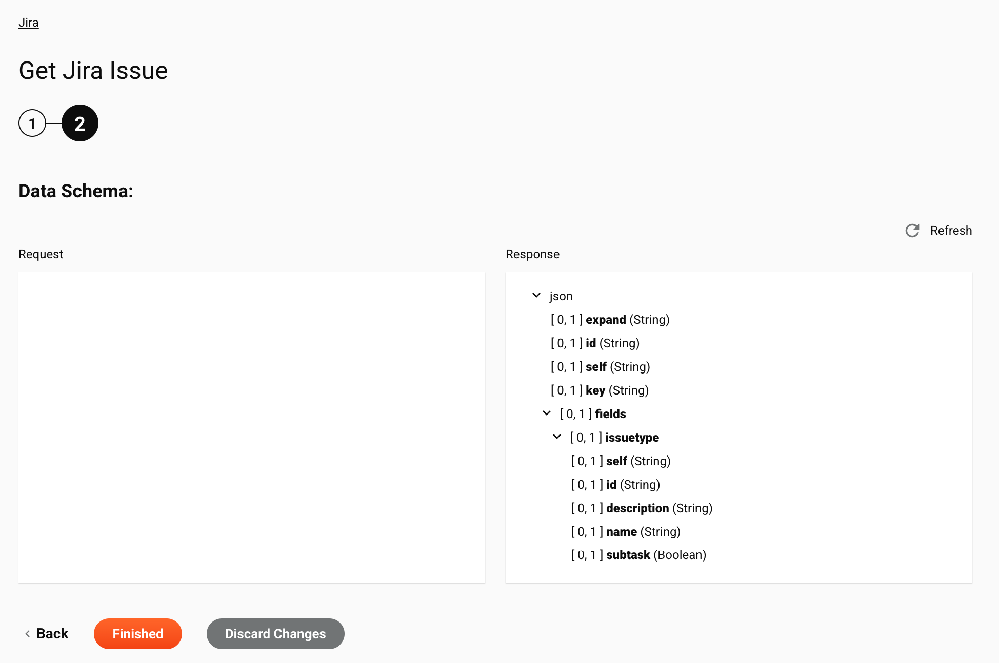 custom get step 2 data schema