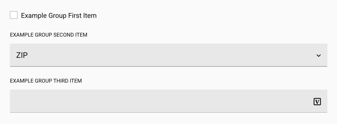 Grouping Example