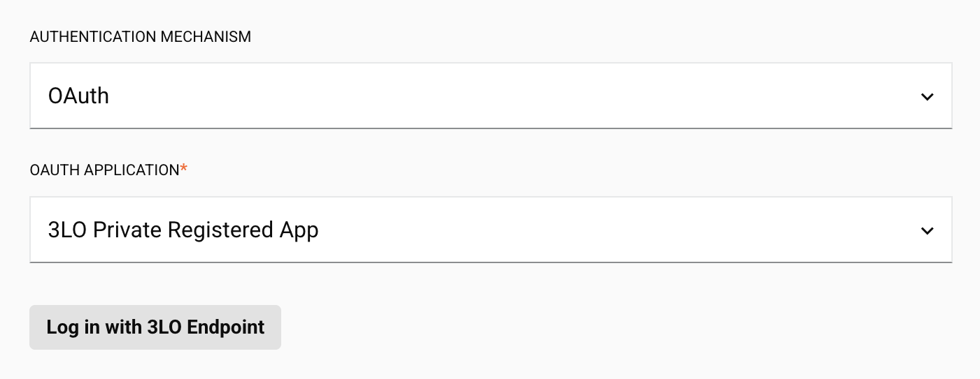 3LO Auth Component