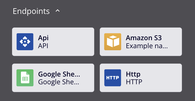 endpoints de conexão