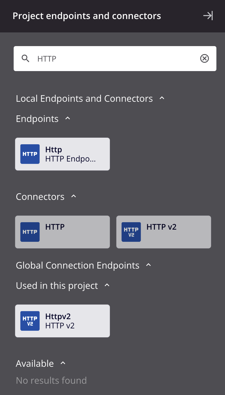 component palette search