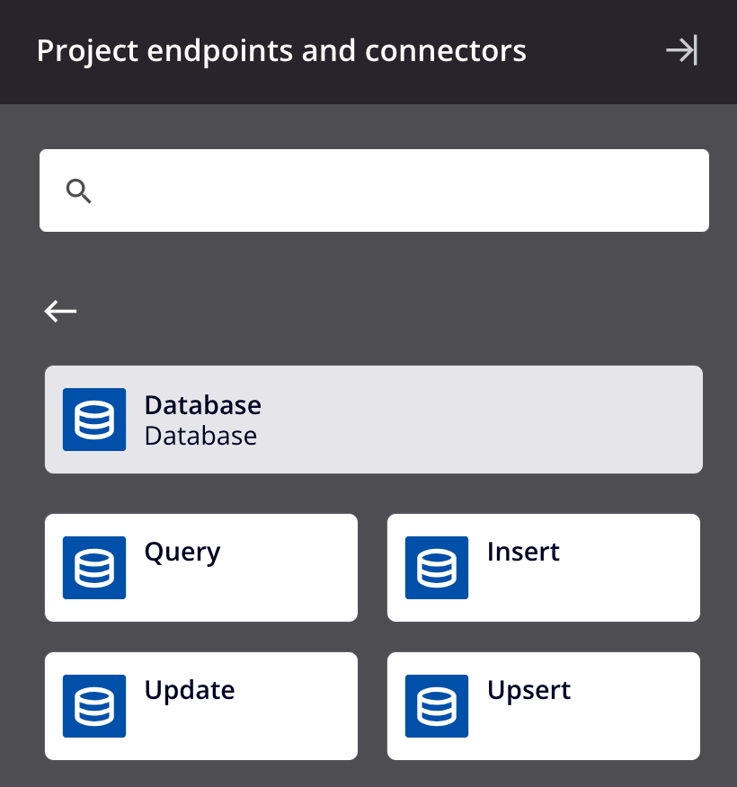 atividades de banco de dados de endpoints