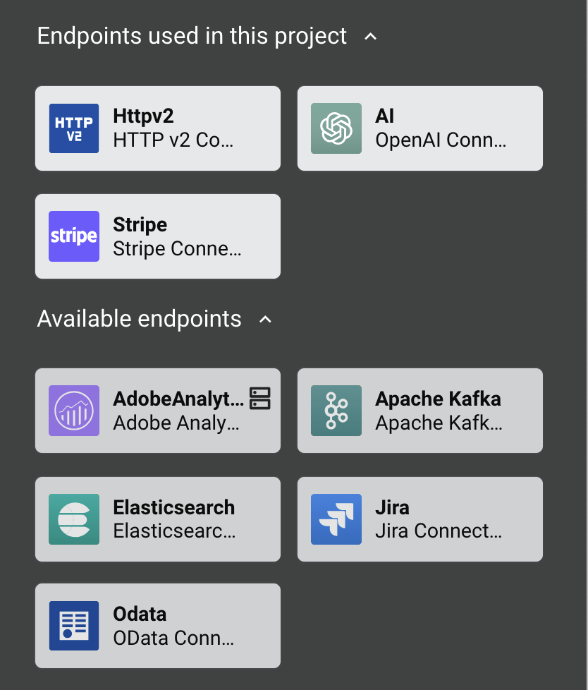 categorias de endpoint globais