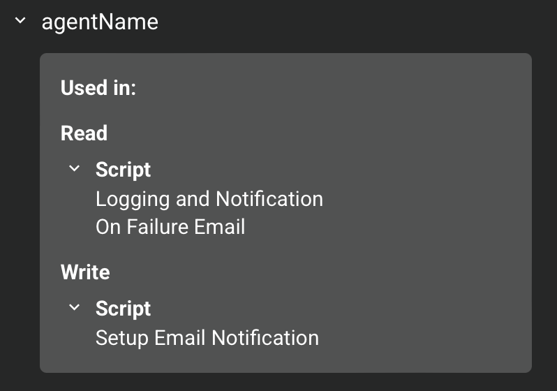 var dependency