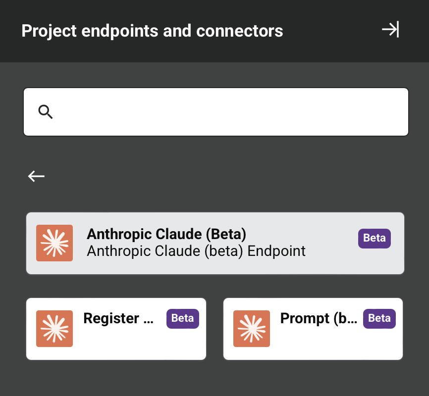 Anthropic Claude activity types