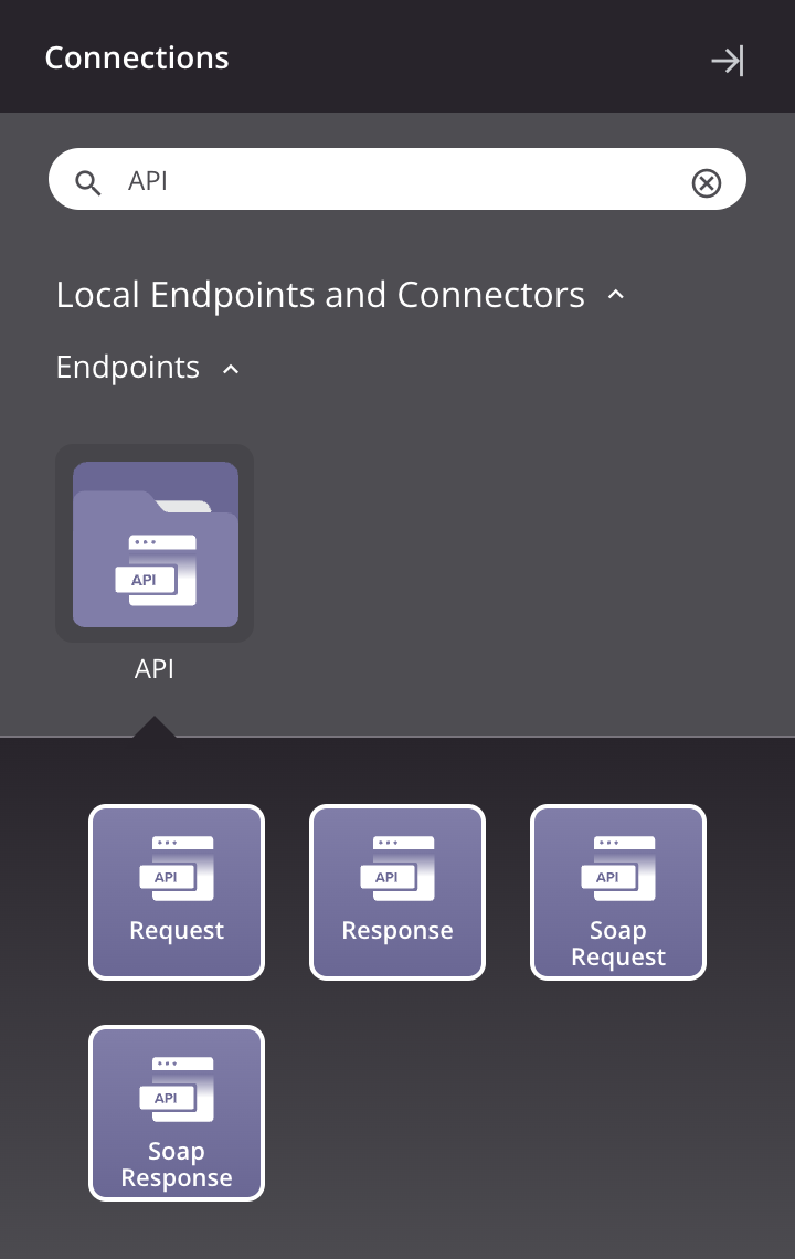 API activity types