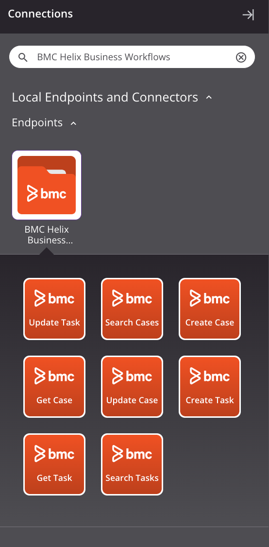 Tipos de atividades do BMC Helix Business Workflows