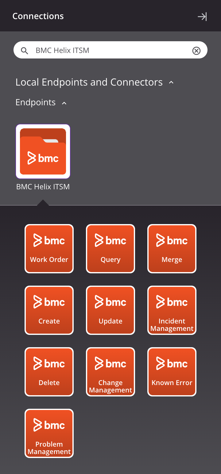 BMC Helix ITSM activity types