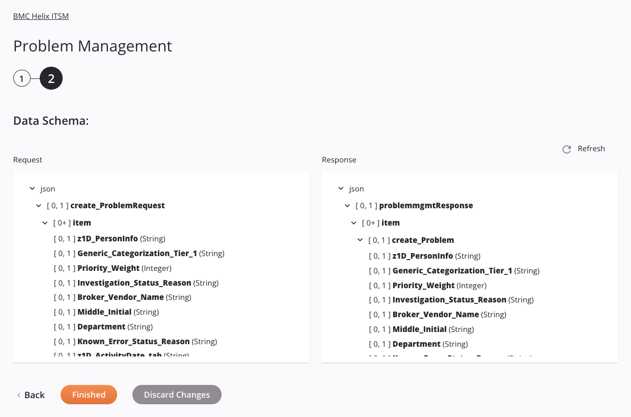 Paso 2 de configuración de la actividad de gestión de problemas de BMC Helix ITSM