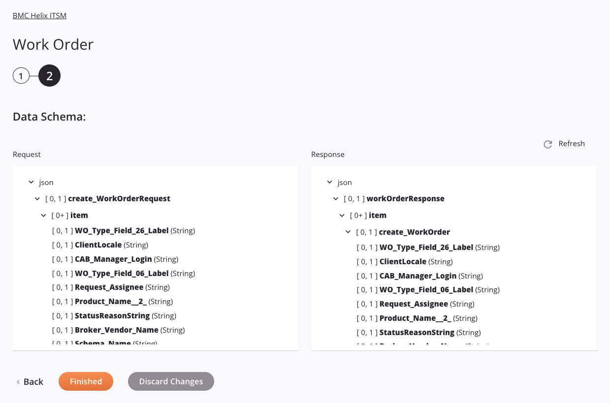 BMC Helix ITSM Work Order activity configuration step 2