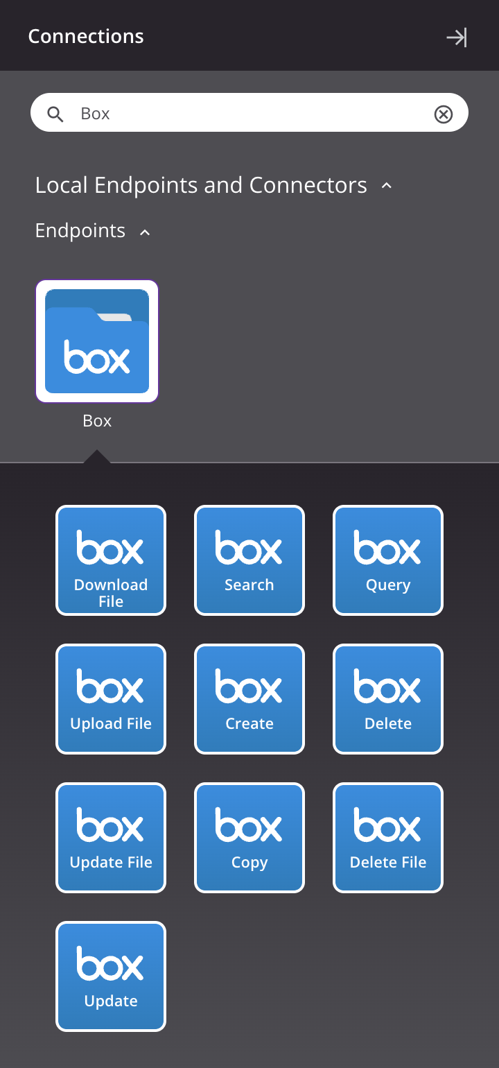 Box activity types