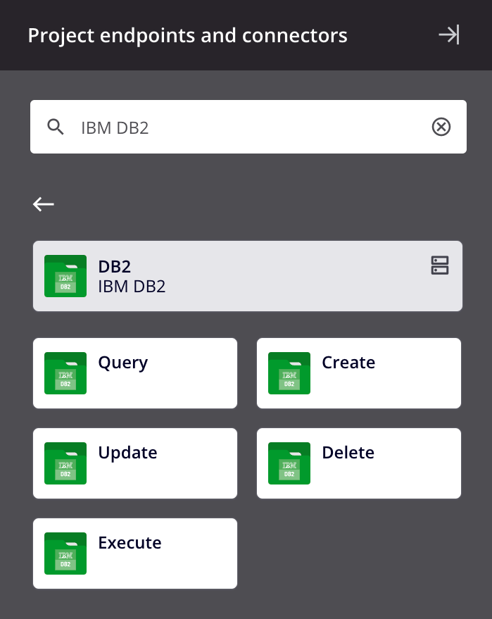 IBM DB2 activity types