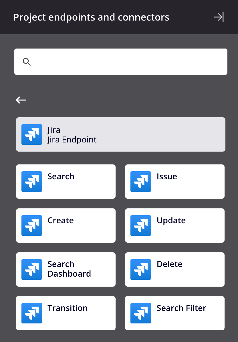 Tipos de atividade do Jira