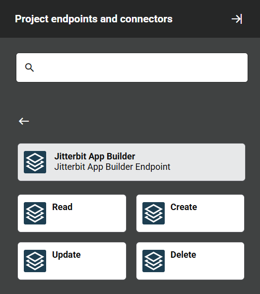 Jitterbit App Builder activity types