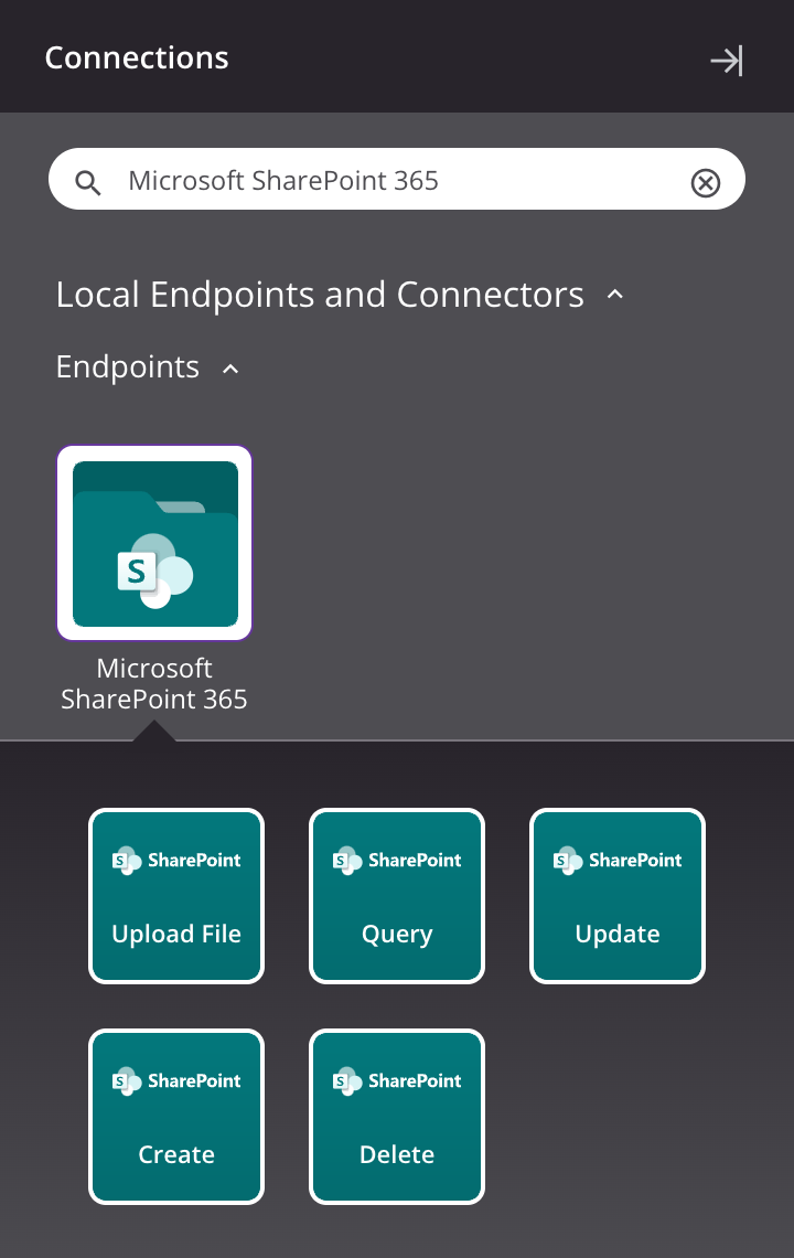 Tipos de actividad de Microsoft SharePoint 365