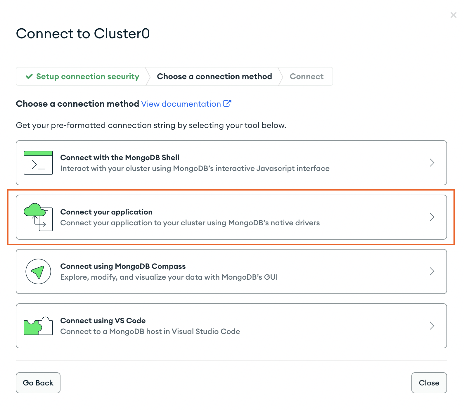 MongoDB atlas configuration 11