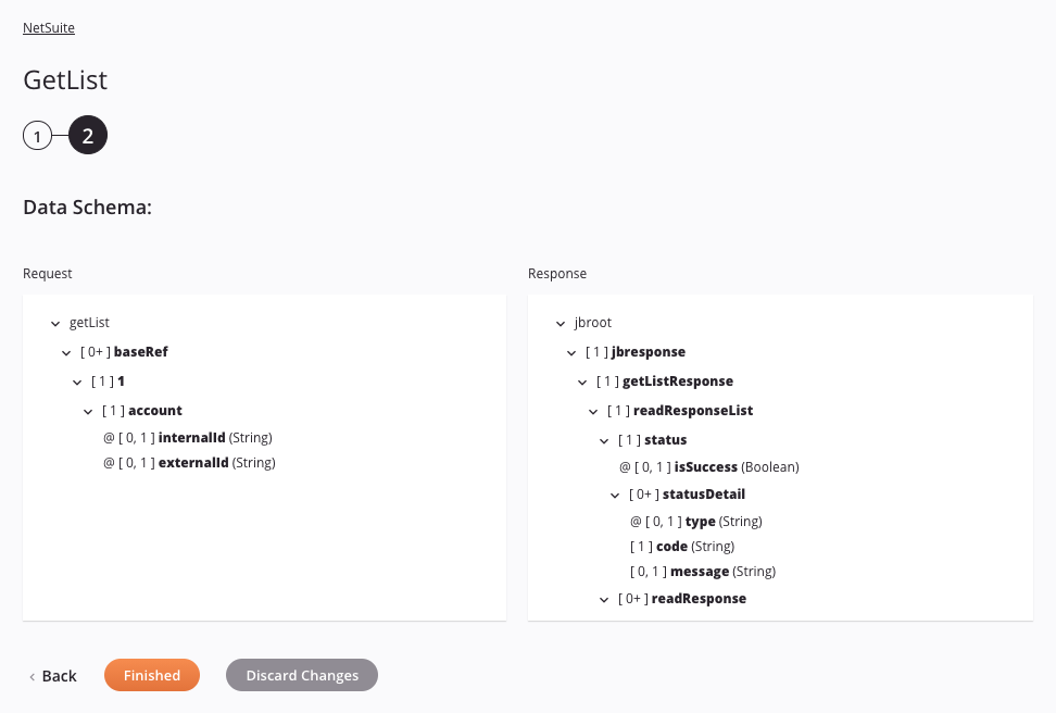 NetSuite Get List activity 2