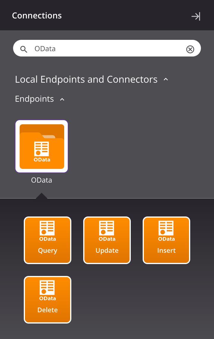 OData activity types