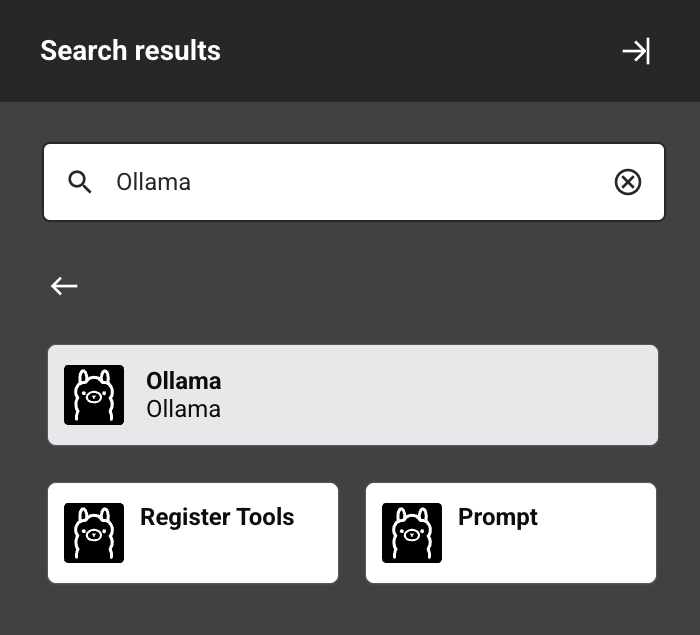 Ollama activity types