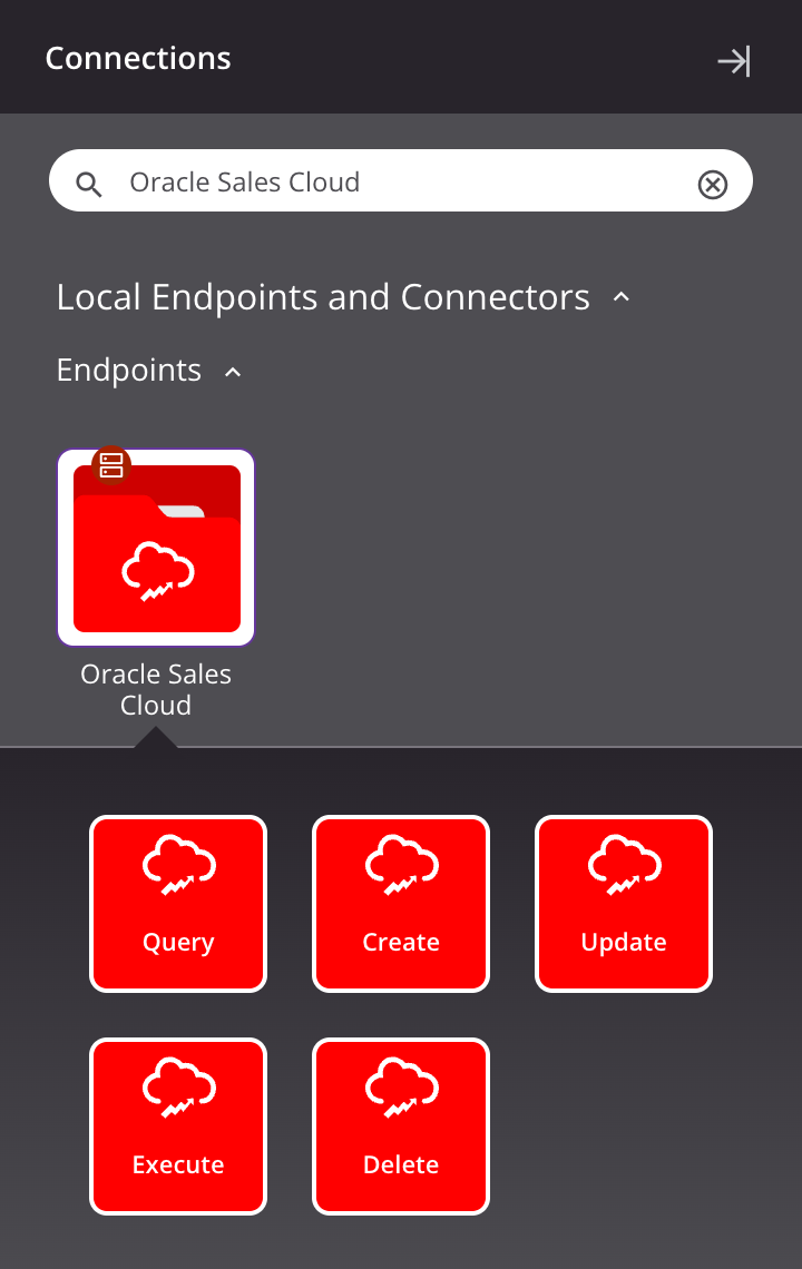 Oracle Sales Cloud activity types