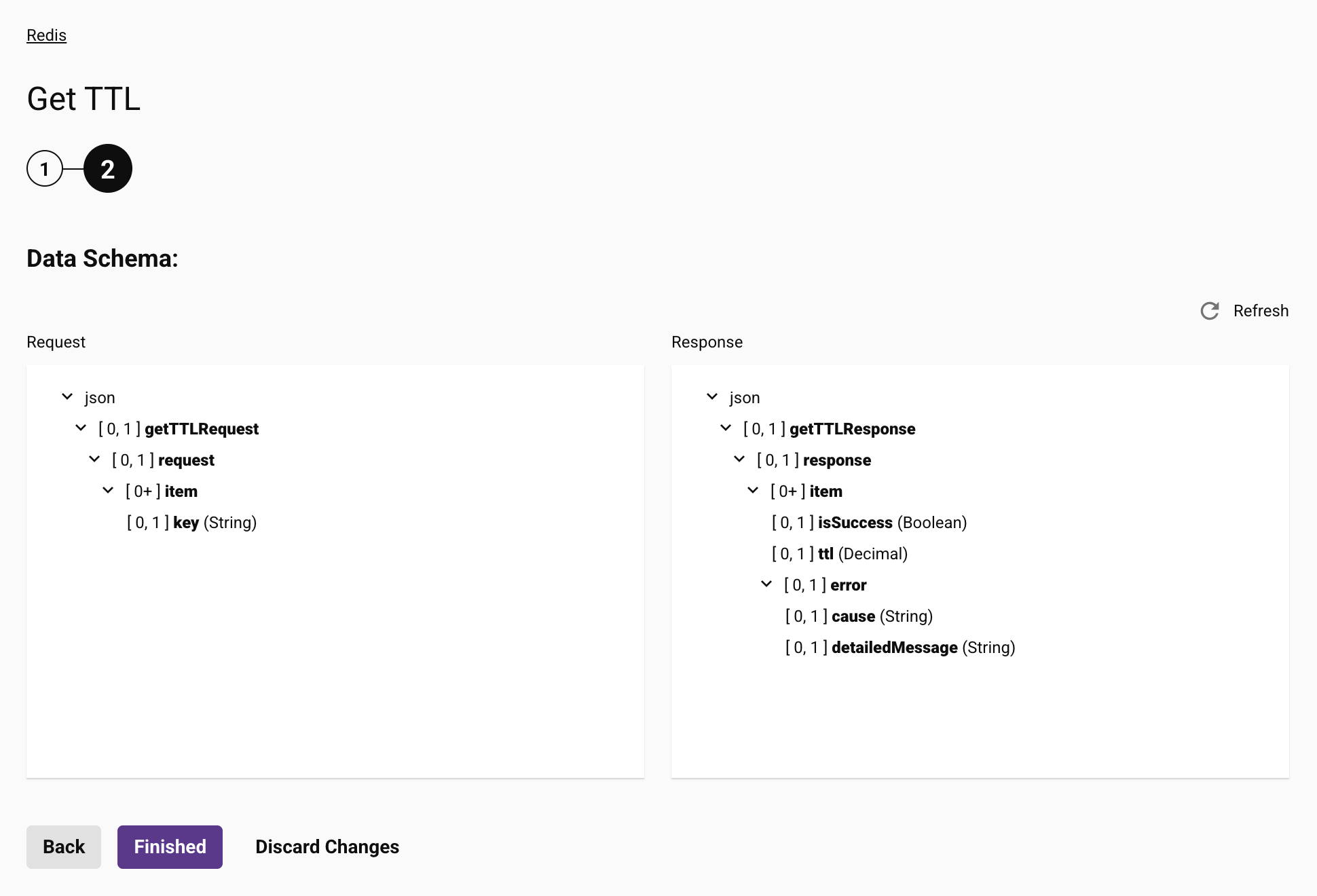Redis Get TTL activity configuration step 2