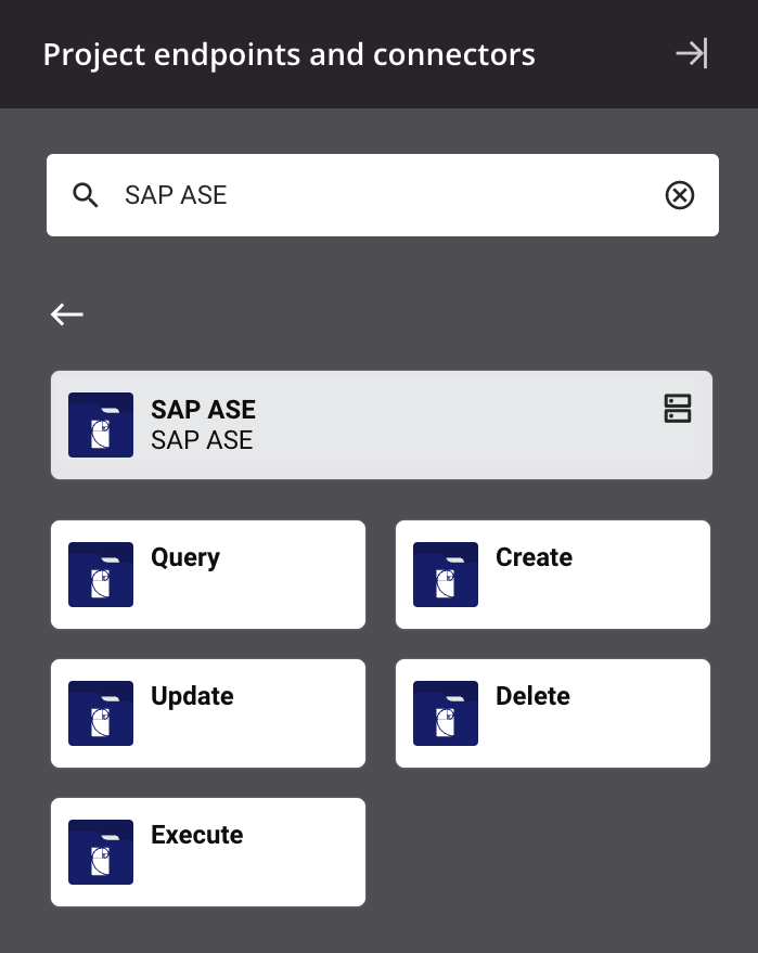 SAP ASE activity types