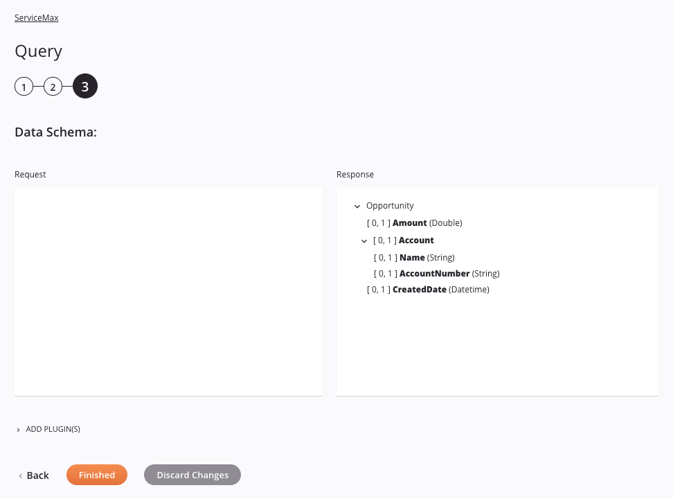 ServiceMax Query activity 3