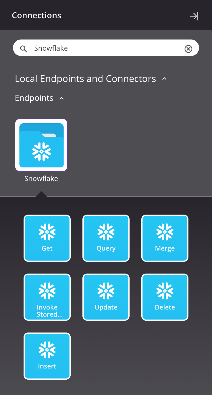 Snowflake activity types