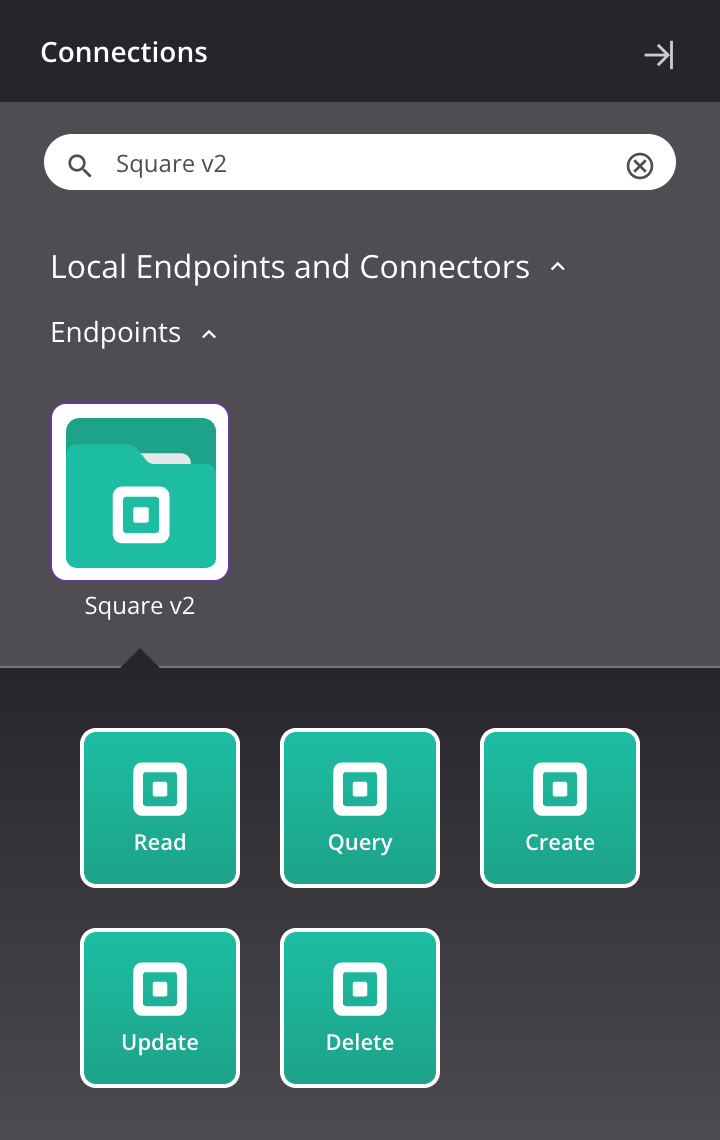 Square v2 activity types