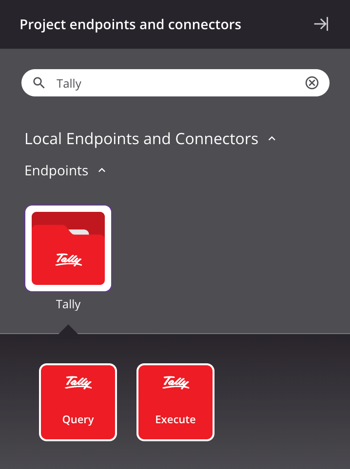 Tally activity types