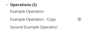 operations multiple references