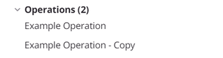 operations single reference