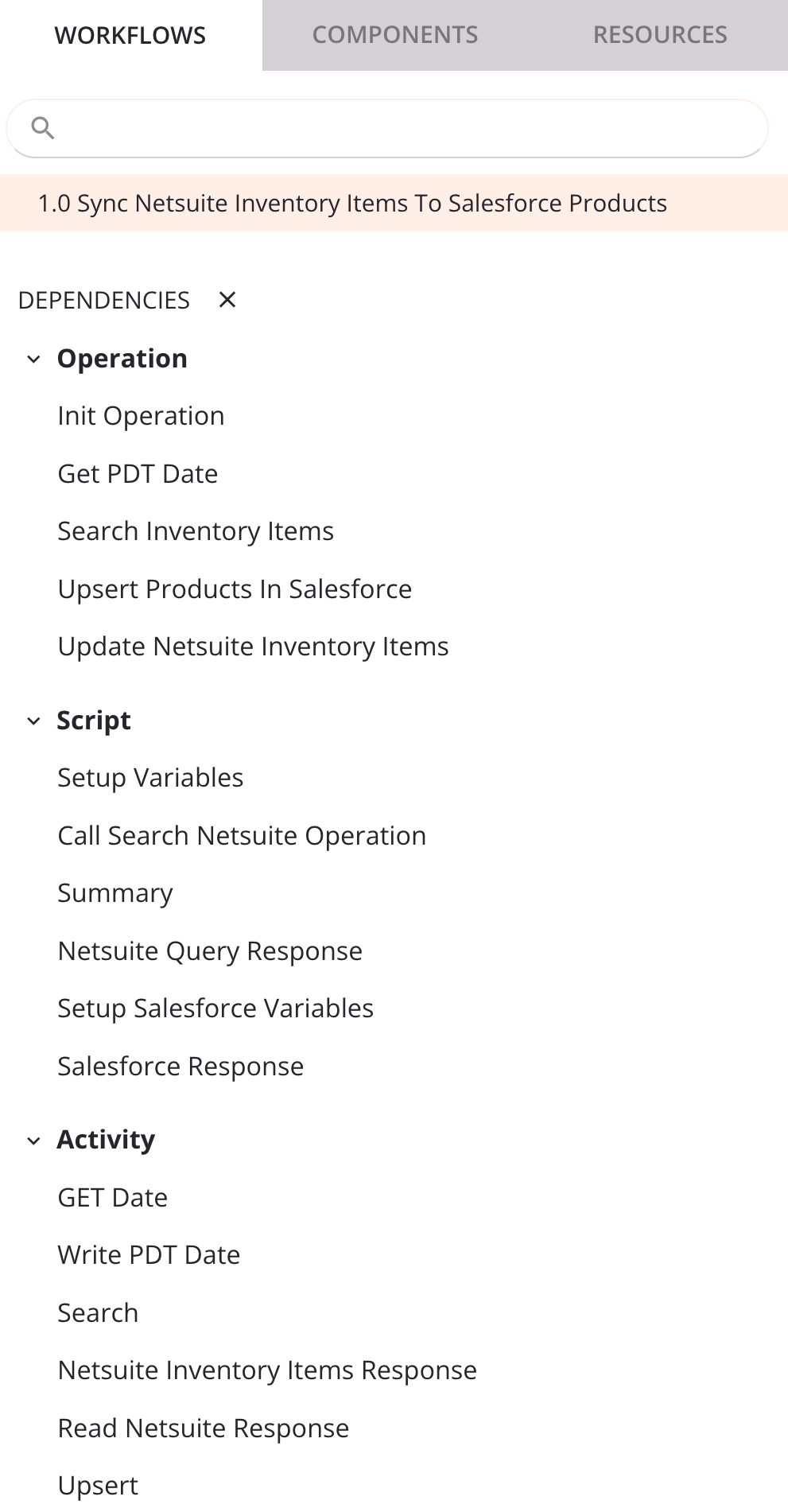 dependencies workflow