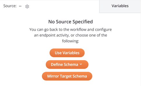 no source schema