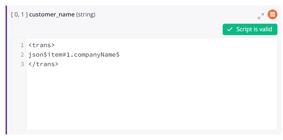 instance mapping