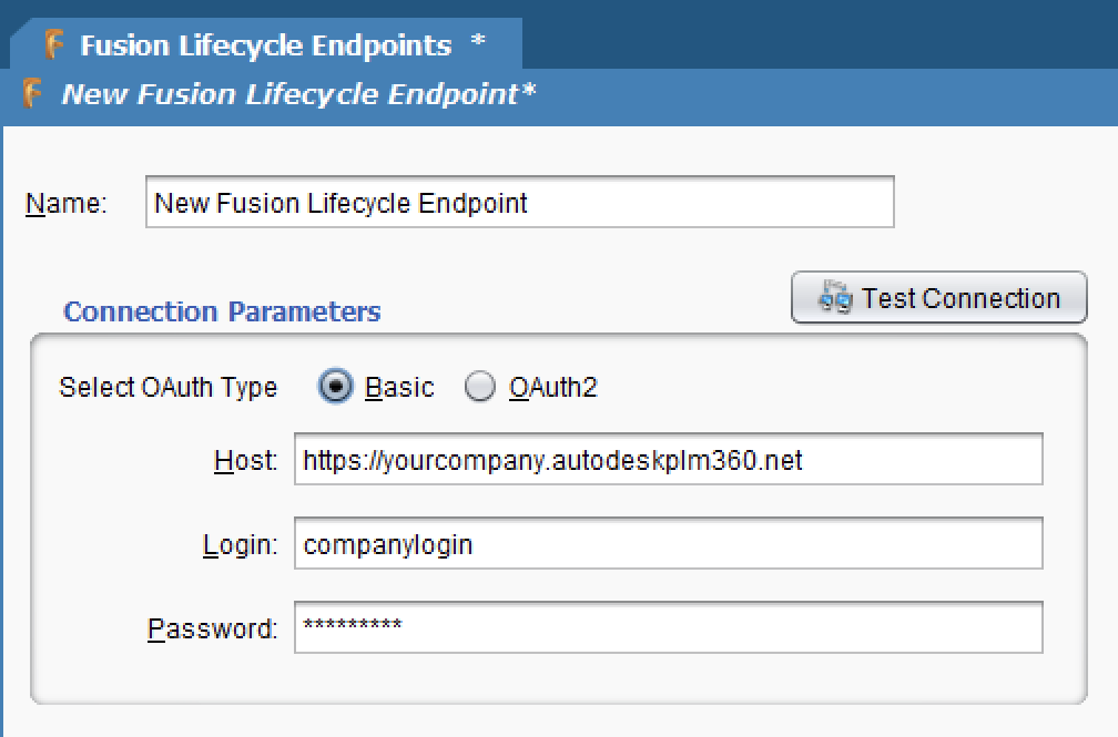 endpoint connection basic