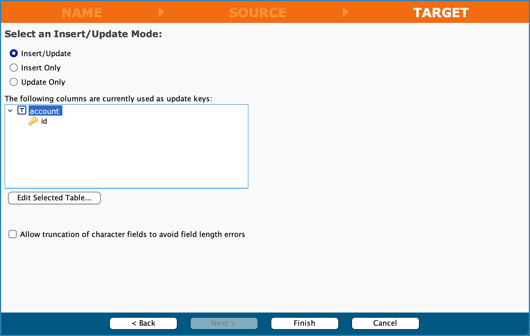 Actualizar base de datos 7