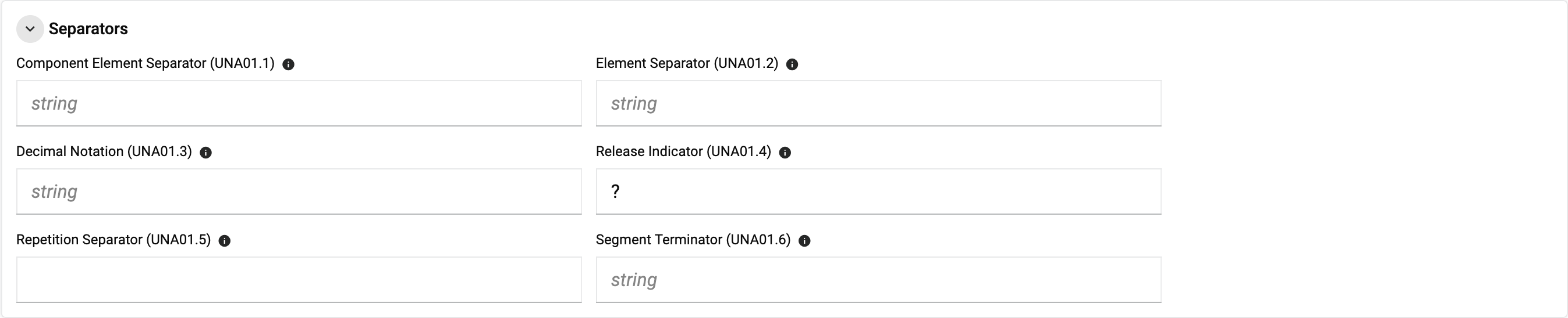 Separators