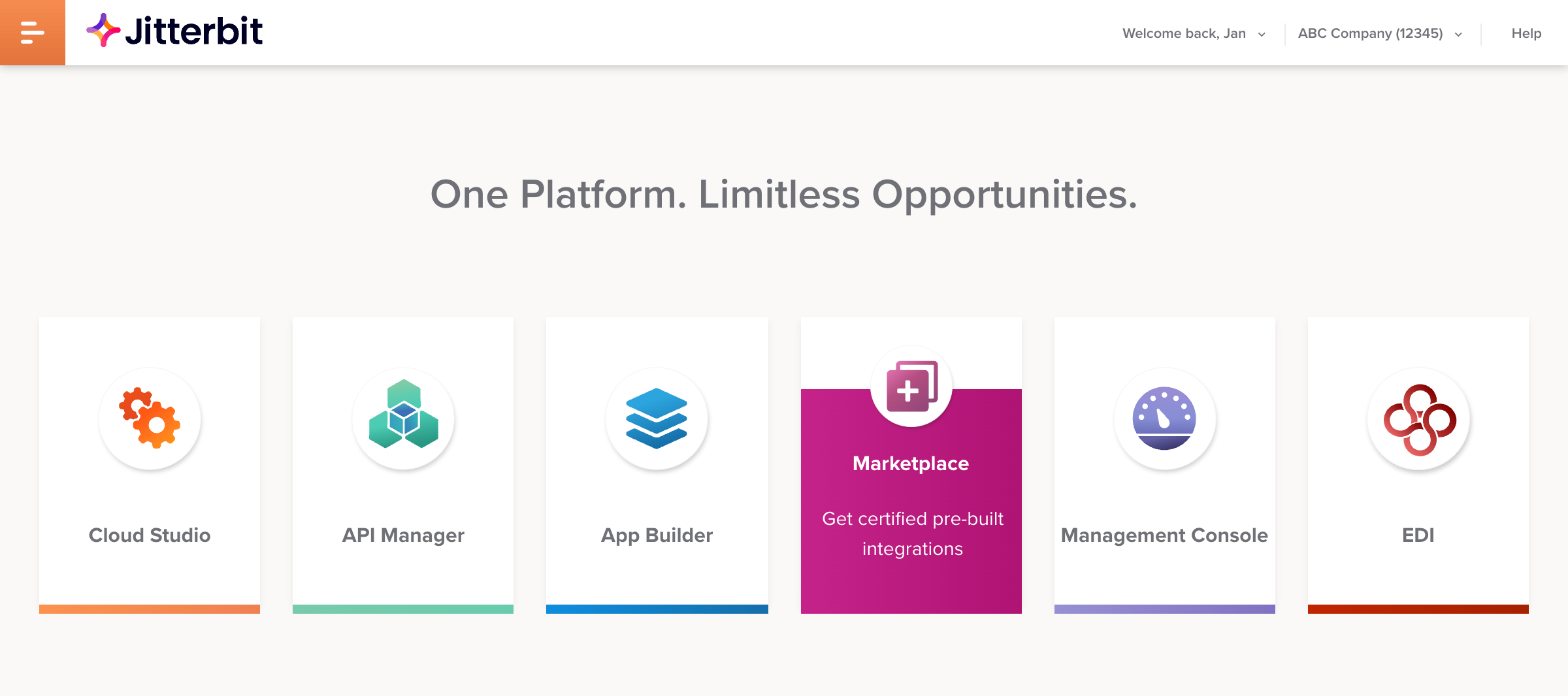 ficha de Marketplace en Harmony