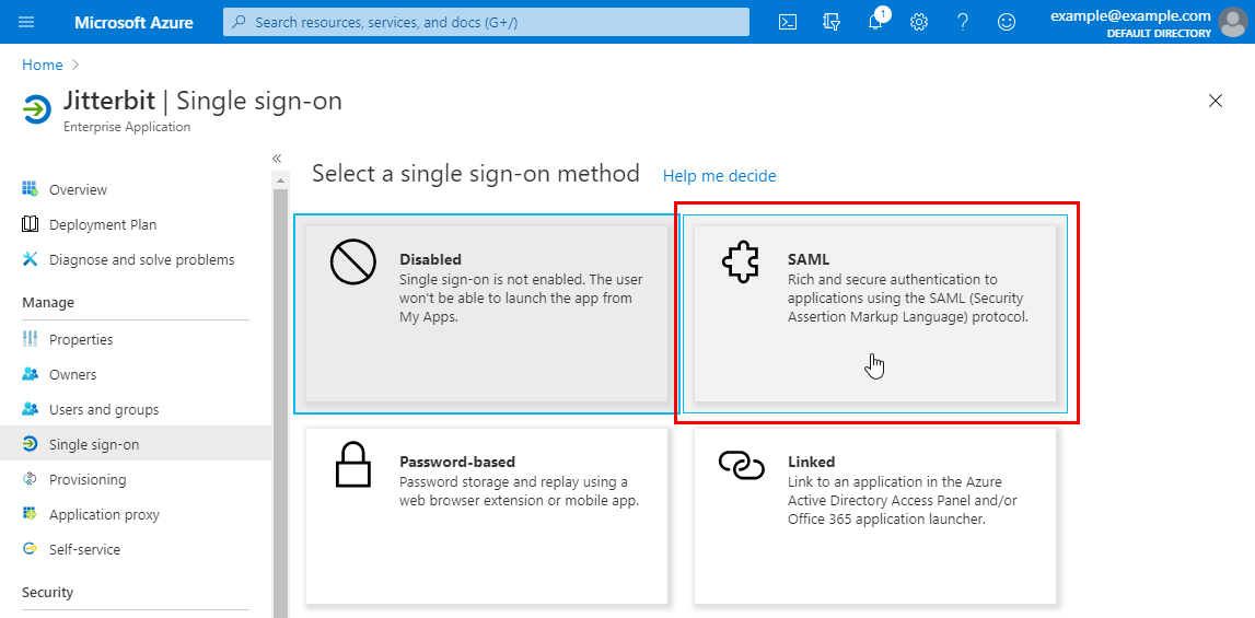 Azure SAML 5