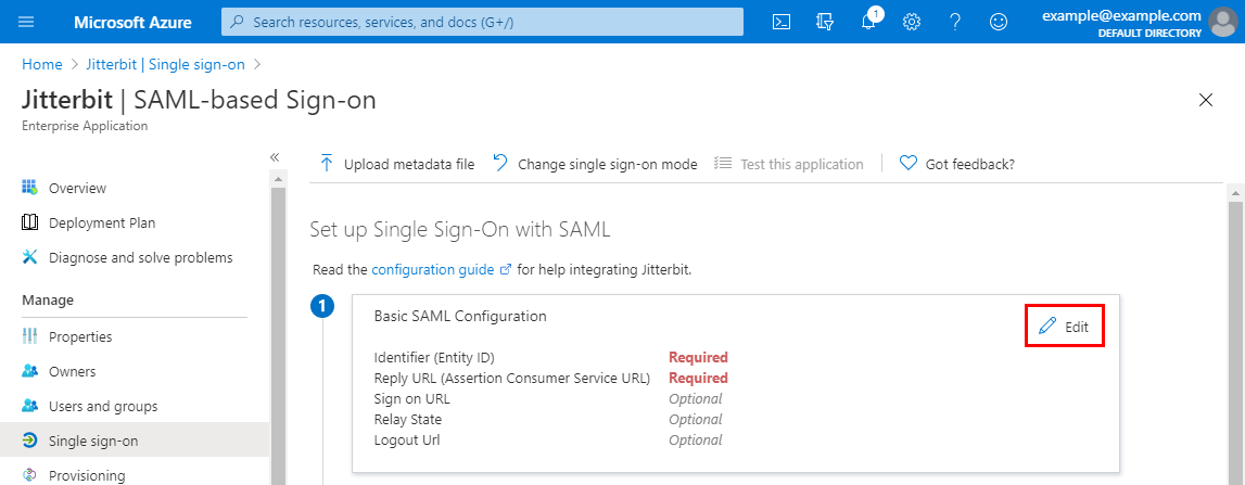 Azure SAML 6