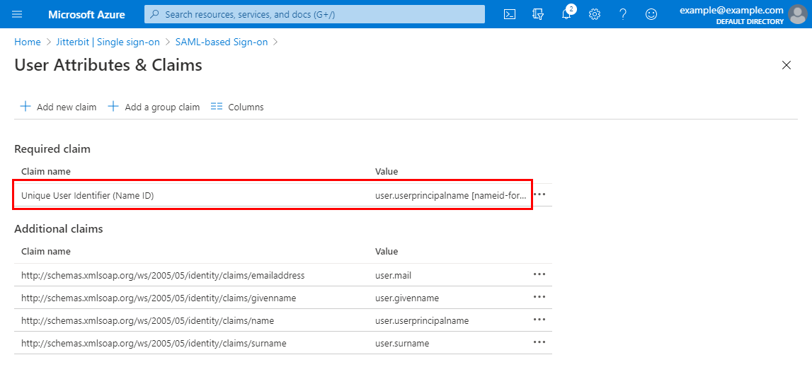 Azure SAML 9